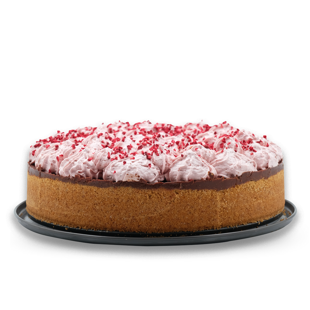 Fødselsdagskage, cheesecake, raspberry, kage